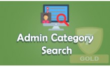Admin Category Search