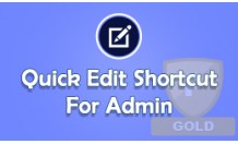 Admin Shortcuts like WordPress admin Toolbar 