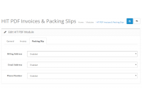 Order Invoice & Shipping Slip in HIT PDF Format