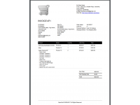 Order Invoice & Shipping Slip in HIT PDF Format