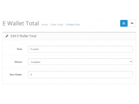 Smart E-wallet System