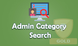 Admin Category Search