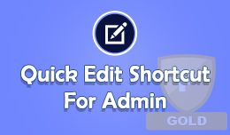 Admin Shortcuts like WordPress admin Toolbar 