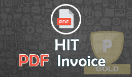 Order Invoice & Shipping Slip in HIT PDF Format